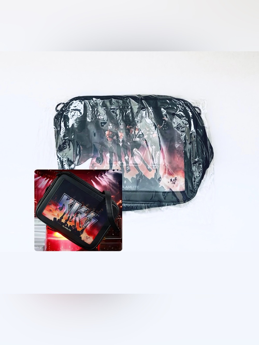 KISS x Glamlite Lenticular Motion Makeup Bag